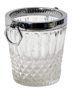 Discount Pamono French Hand Made Cut Crystal Champagne Bucket, 1980s