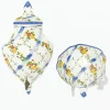 Outlet Pamono French Hand-Painted Ceramic Wall-Mounted Washbasin