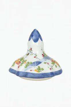 Outlet Pamono French Hand-Painted Ceramic Wall-Mounted Washbasin