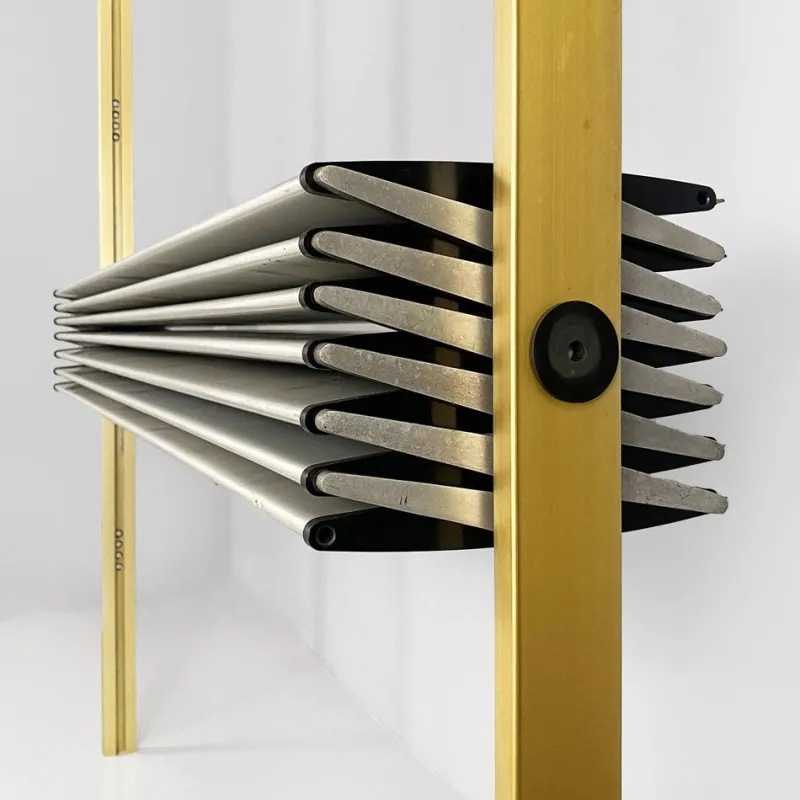 Pamono French Industrial Aluminum Sunshade Panel attributed to Jean Prouvè, 1956> Room Dividers & Screens