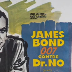 Pamono French James Bond 007 Dr. No Grande Release Poster, 1962><noscript><img width=