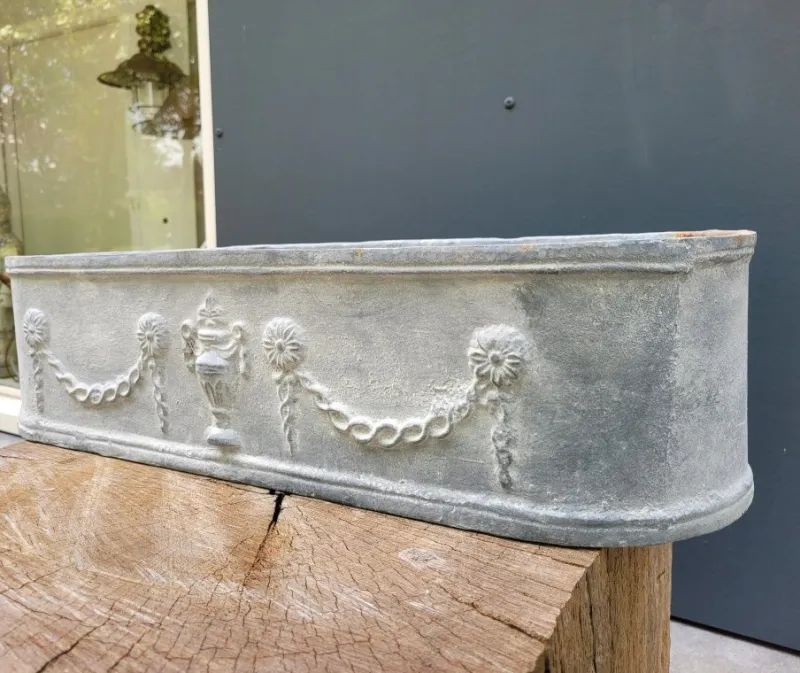Pamono French Jardiniere in Cast Iron> Planters And Jardiniere