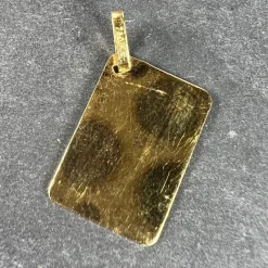 Outlet Pamono French Je Taime Postcard 18k Yellow Gold Love Charm, 1970s