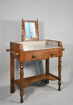 Sale Pamono French Louis Philippe Style Washstand in Oak, 1920s