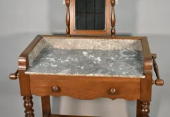 Sale Pamono French Louis Philippe Style Washstand in Oak, 1920s