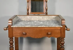 Sale Pamono French Louis Philippe Style Washstand in Oak, 1920s