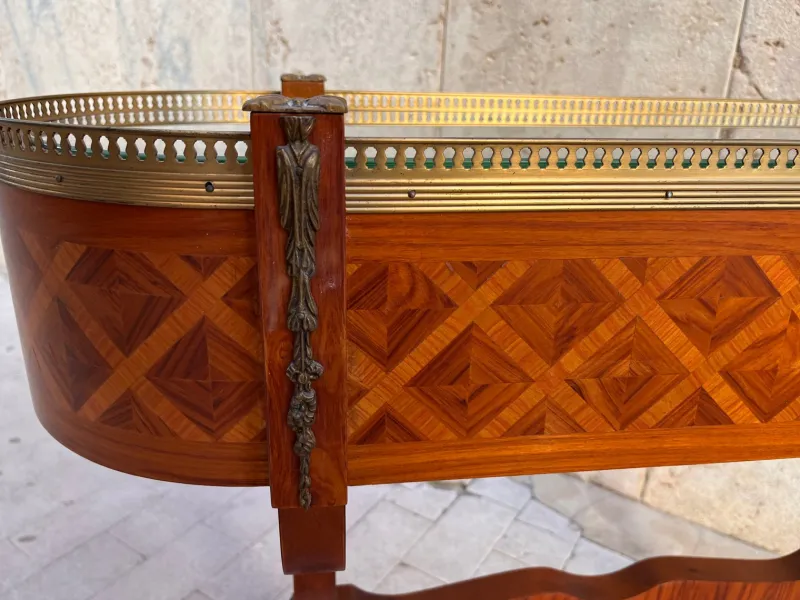 Pamono French Louis XV Planter Top, 1890s> Planters And Jardiniere