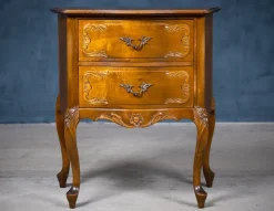 Discount Pamono French Louis XV Style Bedside Tables, 20th Century, Set of 2