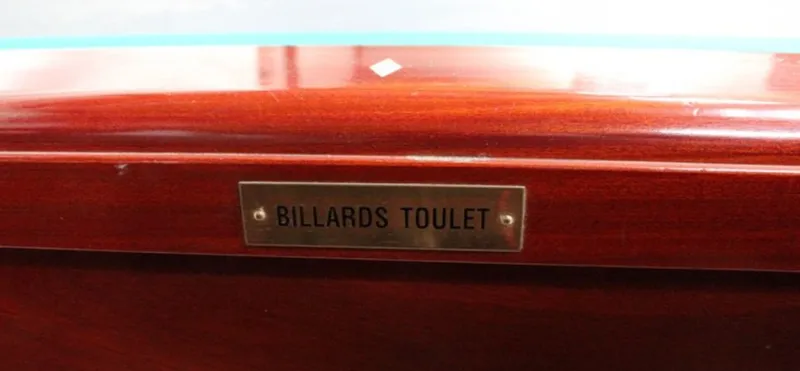 Hot Pamono French Louis XVI Style Billiards Table in Mahogany