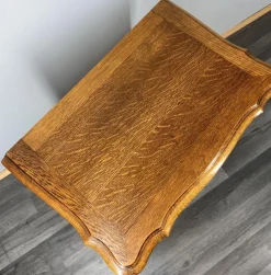 Pamono French Louis XVI Style Oak Bedside Tables, Set of 2><noscript><img width=