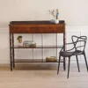 Online Pamono French Mahogany Console Table, 1890