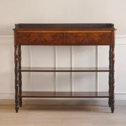 Online Pamono French Mahogany Console Table, 1890