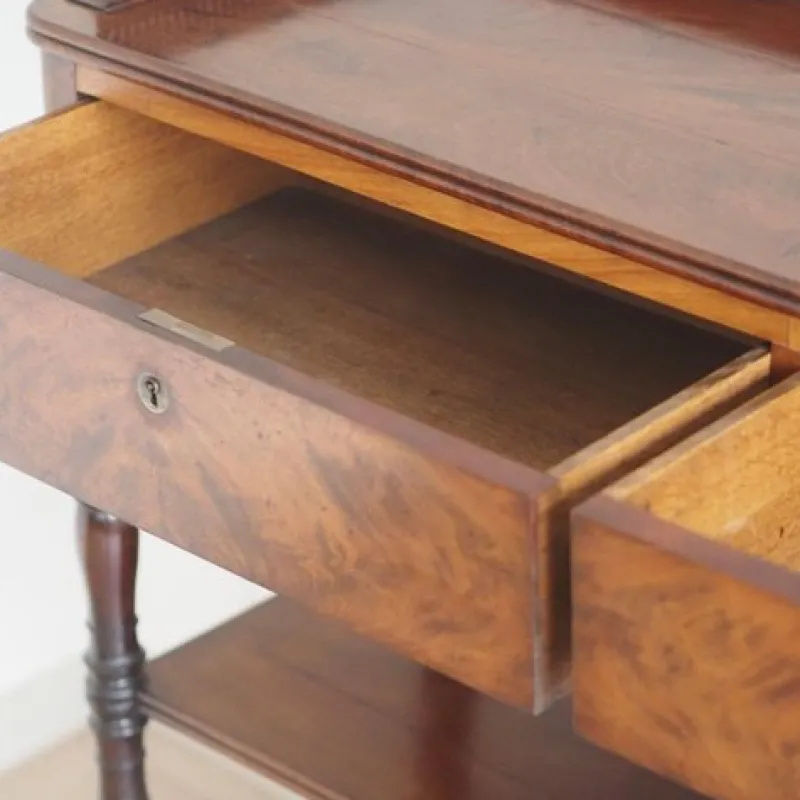 Online Pamono French Mahogany Console Table, 1890