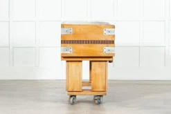 Pamono French Maple Butcher's Block Counter Table, 1930s><noscript><img width=
