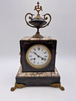 Hot Pamono French Marble Pendulum Clock