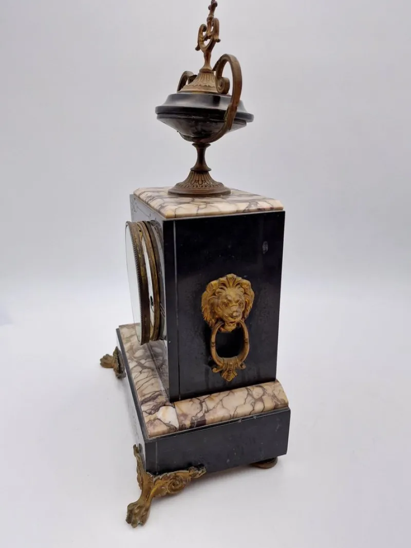 Hot Pamono French Marble Pendulum Clock
