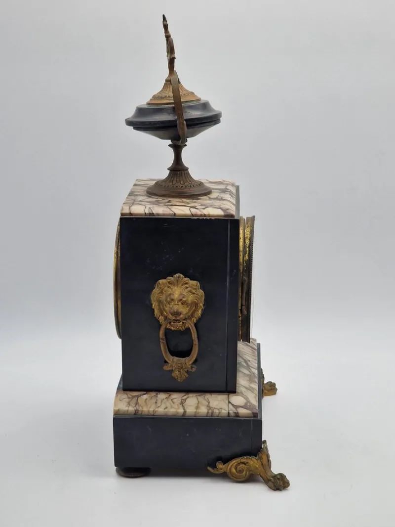 Hot Pamono French Marble Pendulum Clock