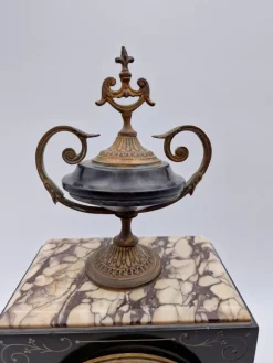Hot Pamono French Marble Pendulum Clock