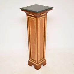 Pamono French Marble Top Pedestal Column, 1960s><noscript><img width=