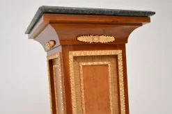 Pamono French Marble Top Pedestal Column, 1960s><noscript><img width=