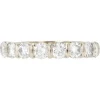Pamono French Modern Wedding Ring in 18K White Gold with Brilliant-Cut Diamonds> Rings