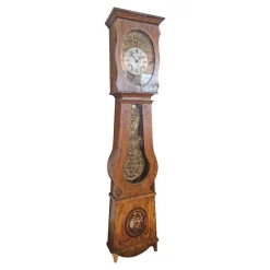 Pamono French Morbier Pendulum Clock, Late 19th Century><noscript><img width=