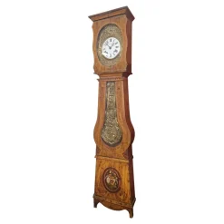 Pamono French Morbier Pendulum Clock, Late 19th Century><noscript><img width=