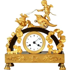Pamono French Museum Ormolu Mantle Clock, Paris, 1820> Clocks