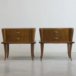 Clearance Pamono French Nightstands, 1940s, Set of 2