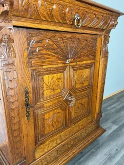 Hot Pamono French Oak Carved Nightstand