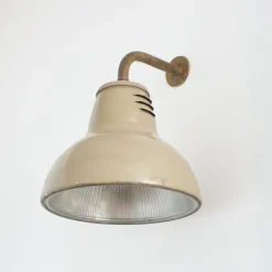 Pamono French Paris Metro Wall Lights from Holophane, 1930s, Set of 2><noscript><img width=