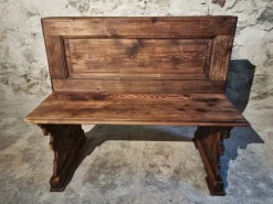 Pamono French Pine Bench, 1920s><noscript><img width=