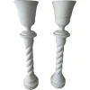 Hot Pamono French Plaster Columns and Illuminated Basins by J.C Moreux, 1940s, Set of 2