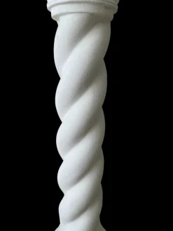Hot Pamono French Plaster Columns and Illuminated Basins by J.C Moreux, 1940s, Set of 2