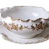 Discount Pamono French Porcelain Salad Bowl with Tray from Haviland & Co. Limoges, 1902, Set of 2