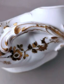Discount Pamono French Porcelain Salad Bowl with Tray from Haviland & Co. Limoges, 1902, Set of 2