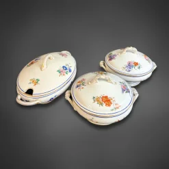 Online Pamono French Porcelain Service by Alfred Hache, 1920, Set of 110