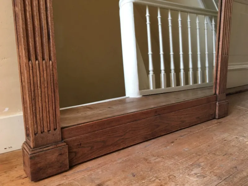 Pamono French Renaissance Style Mirror in Oak, 1870s> Mirrors