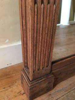 Pamono French Renaissance Style Mirror in Oak, 1870s><noscript><img width=