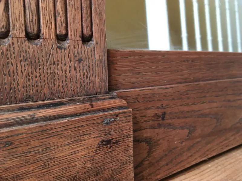 Pamono French Renaissance Style Mirror in Oak, 1870s> Mirrors