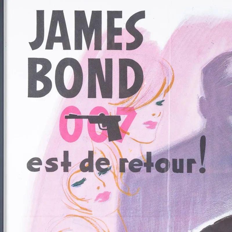 Pamono French Re-Release James Bond 007 'From Russia With Love' Poster, 1970s> Posters