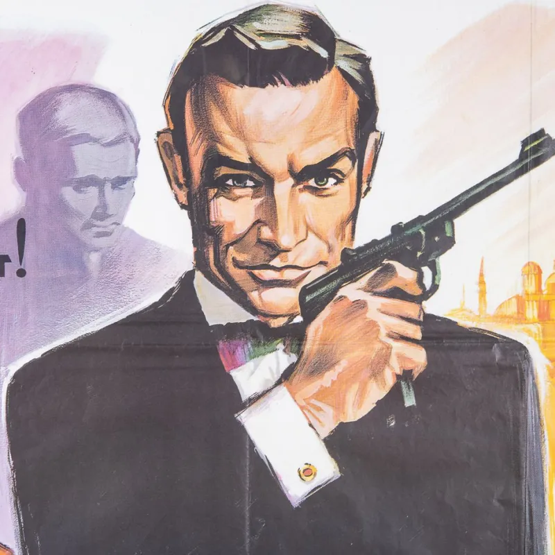 Pamono French Re-Release James Bond 007 'From Russia With Love' Poster, 1970s> Posters