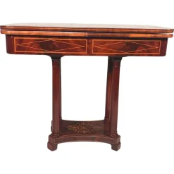 Sale Pamono French Restoration Game Table, 1830s