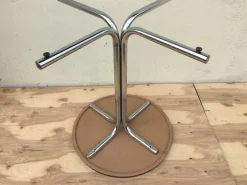 Pamono French Round Garden Table from SM, 1990s><noscript><img width=