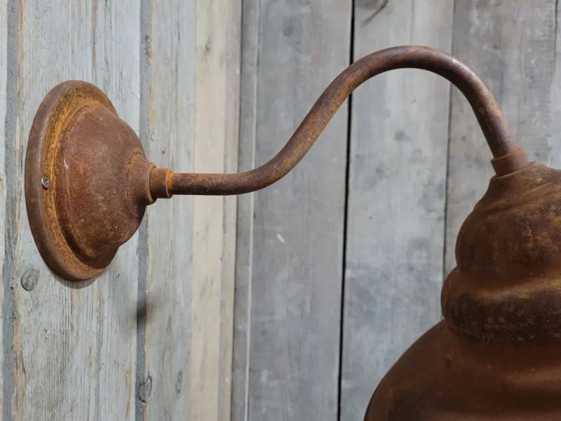 Pamono French Rusty Outdoor Barn Lamp Light> Garden Lighting