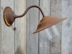 Pamono French Rusty Outdoor Barn Lamp Light><noscript><img width=