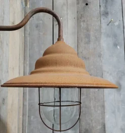 Pamono French Rusty Outdoor Barn Lamp Light><noscript><img width=