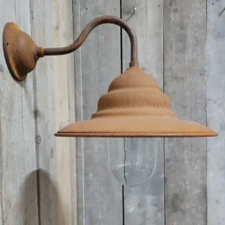 Pamono French Rusty Outdoor Barn Lamp Light><noscript><img width=