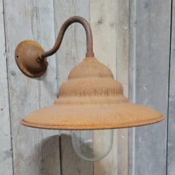 Pamono French Rusty Outdoor Barn Lamp Light><noscript><img width=