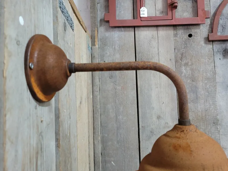 Pamono French Rusty Outdoor Barn Lamp Light> Garden Lighting